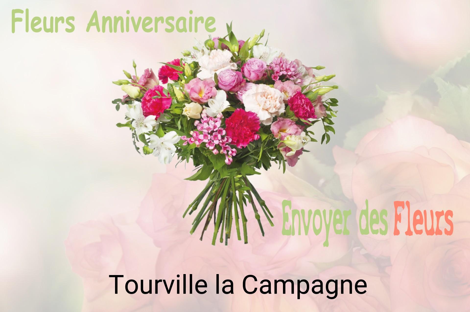 Bouquet de fleurs d’anniversaire livré à Tourville-la-Campagne